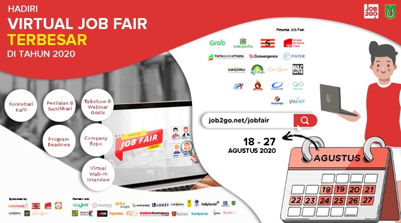 You are currently viewing Virtual Job Fair UNAS Tahun 2020