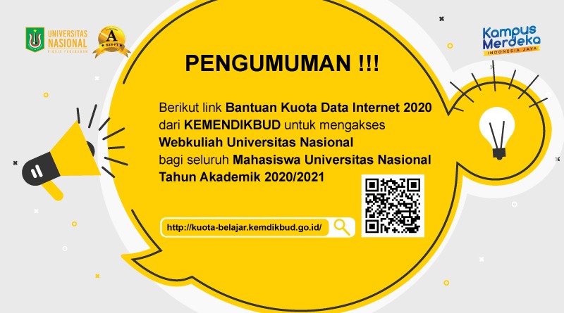 You are currently viewing Bantuan Kuota Internet dari Kemendikbud