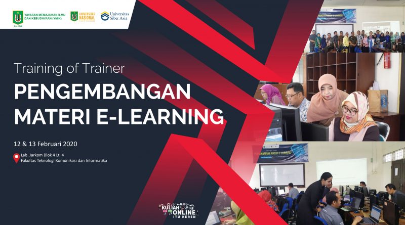 You are currently viewing Training of Trainer “PENGEMBANGAN MATERI E-LEARNING”