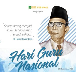 Read more about the article Selamat Hari Guru Nasional