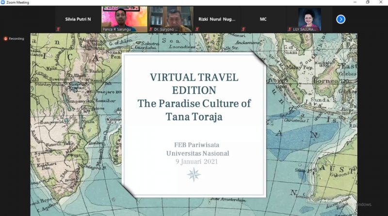 You are currently viewing Selalu Berkarya dan Inovatif, Prodi Pariwisata UNAS Buat Keindahan Tana Toraja Secara Virtual