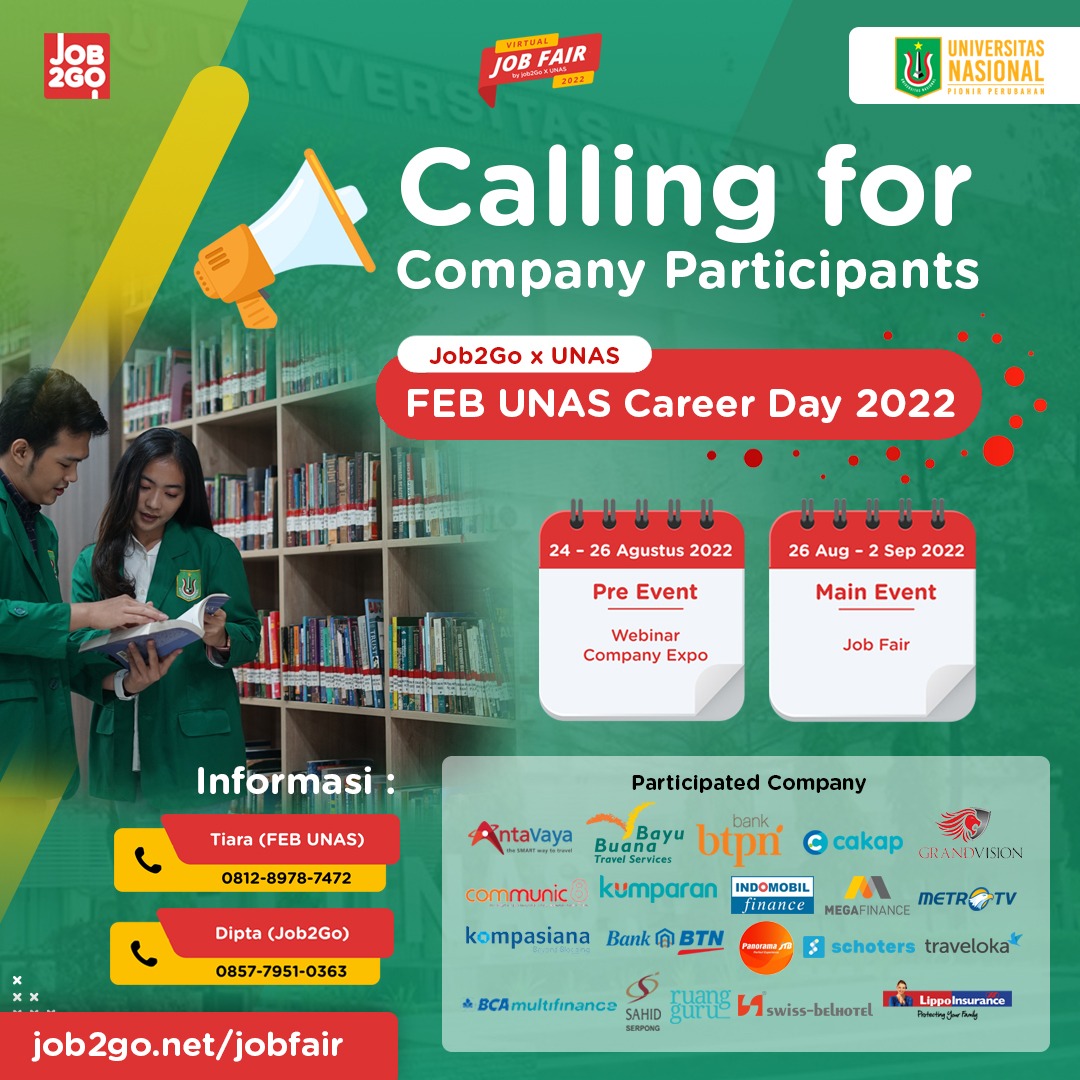 You are currently viewing FEB UNAS Career Day 2022