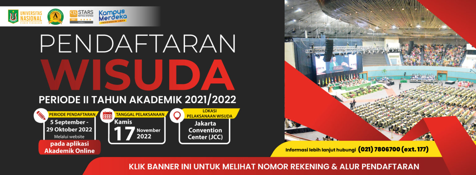 You are currently viewing Pendaftaran Wisuda Periode II Tahun Akademik 2021/2022