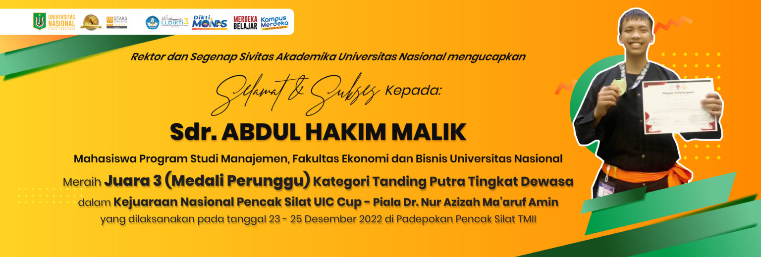 Read more about the article Abdul Malik Hakim Raih Juara Nasional dalam Pertandingan Pertamanya di Kejuaraan Pencak Silat UIC CUP
