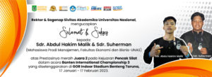 Read more about the article Selamat & Sukses Kepada Sdr. Abdul Hakim Malik & Sdr. Suherman Atas Prestasinya