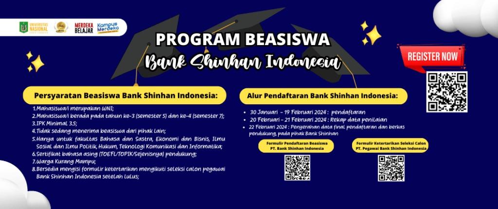 Read more about the article Program Beasiswa Bank Shinhan Indonesia