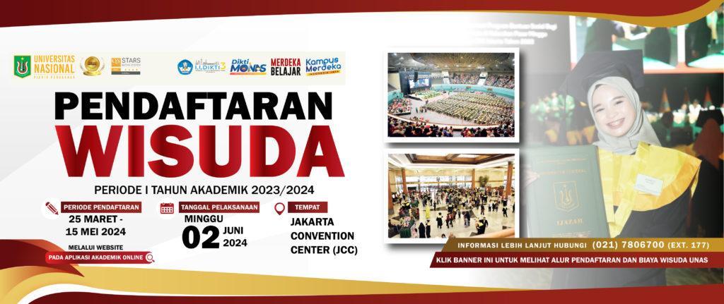 You are currently viewing Pendaftaran Wisuda UNAS Periode 1 T.A. 2023/2024