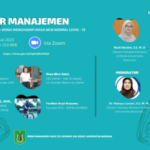 Webinar Prodi Manajemen : STRATEGI MARKETING BISNIS PADA MASA NEW NORMAL COVID 19