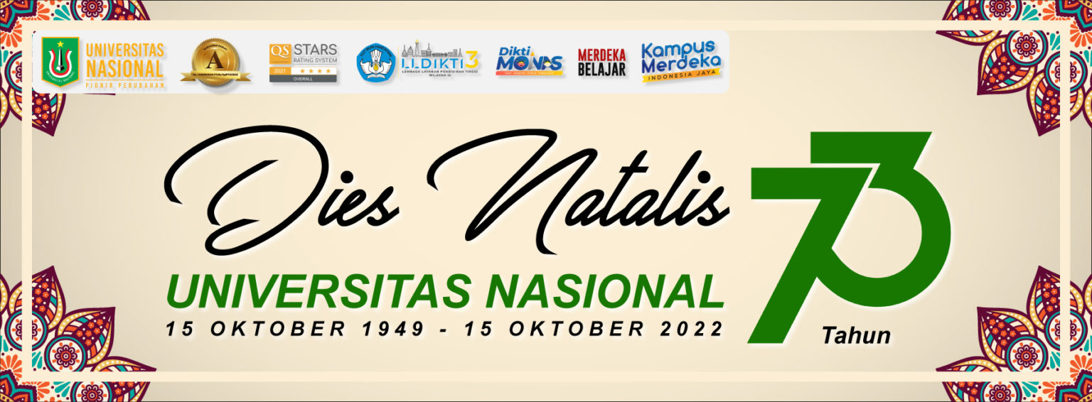 You are currently viewing Dies Natalis Universitas Nasional ke-73