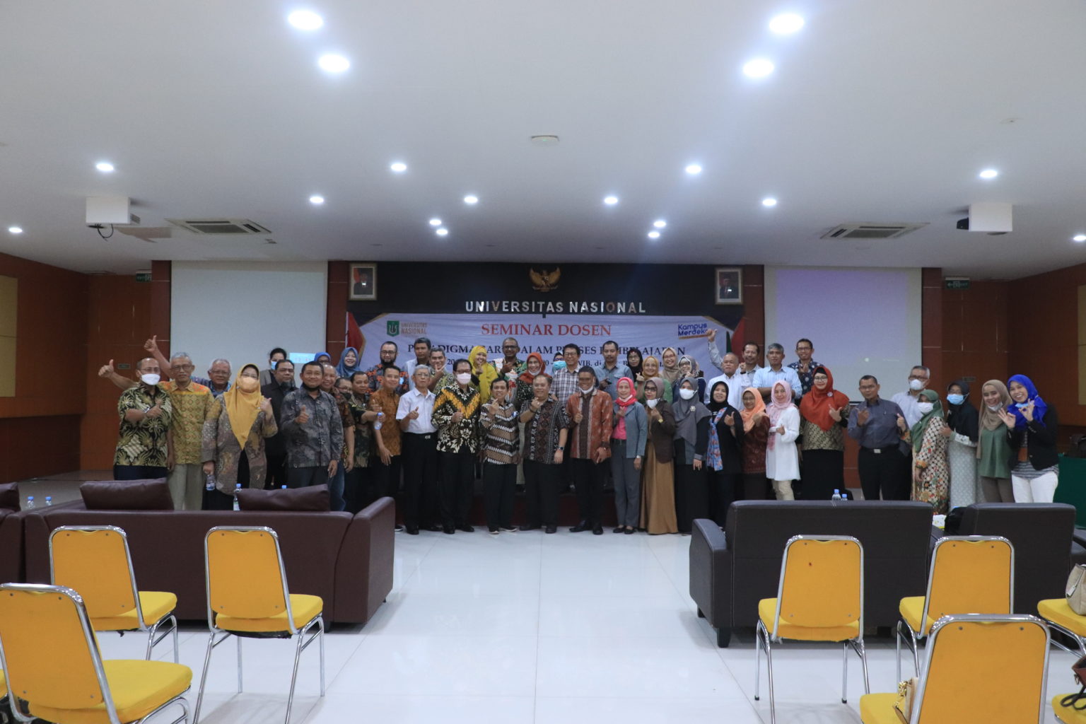 You are currently viewing Menyikapi Paradigma Baru dalam Proses Pembelajaran, BPK bersama FTS dan FEB Selenggarakan Seminar Dosen