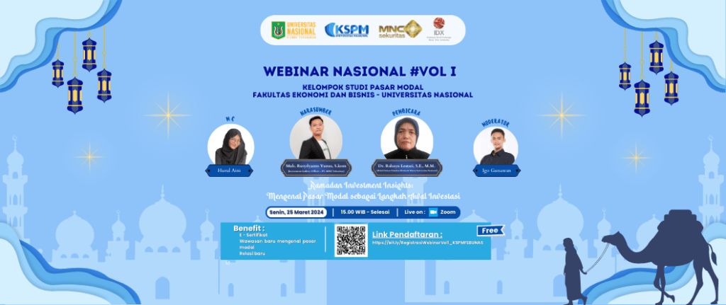 You are currently viewing WEBINAR VOL # 1 bersama KSPM FEB Universitas Nasional