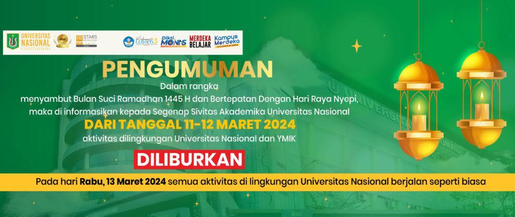 You are currently viewing Pengumuman Libur Awal Bulan Puasa Ramadhan 1445 H/2024 M