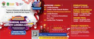 Read more about the article MERIAHKAN, SAKSIKAN & IKUTI LOMBA-LOMBA DALAM RANGKA HUT RI KE-79