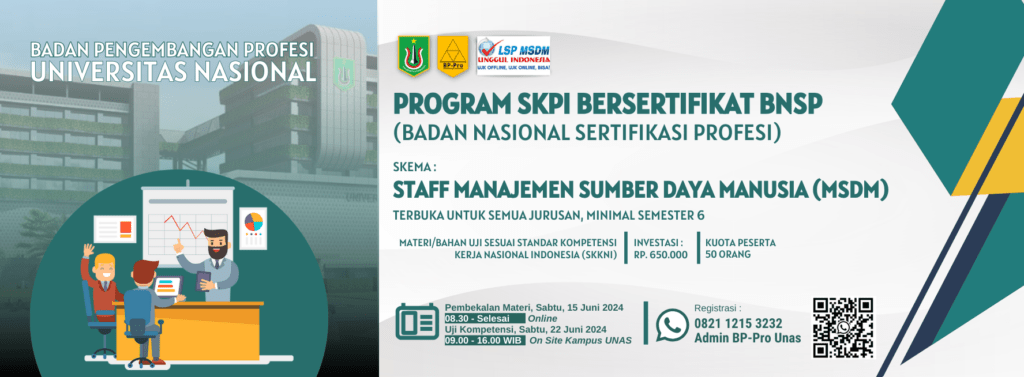 You are currently viewing Program SKPI Bersertifikat BNSP