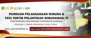 Read more about the article Panduan Pelaksanaan Wisuda Tata Tertib Pelantikan Wisudawan/ti UNAS Periode 1 T.A. 2023/2024