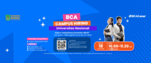 Read more about the article BCA Career goes to Universitas Nasional !