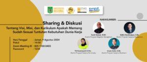 Read more about the article Sharing dan Diskusi dengan Alumni Tentang Visi, Misi dan Kurikulum