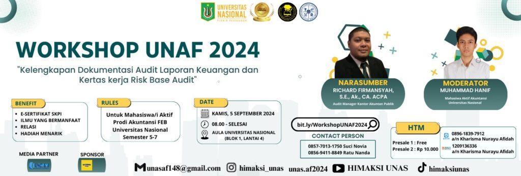 You are currently viewing UNIVERSITAS NASIONAL ACCOUNTING FAIR 2024