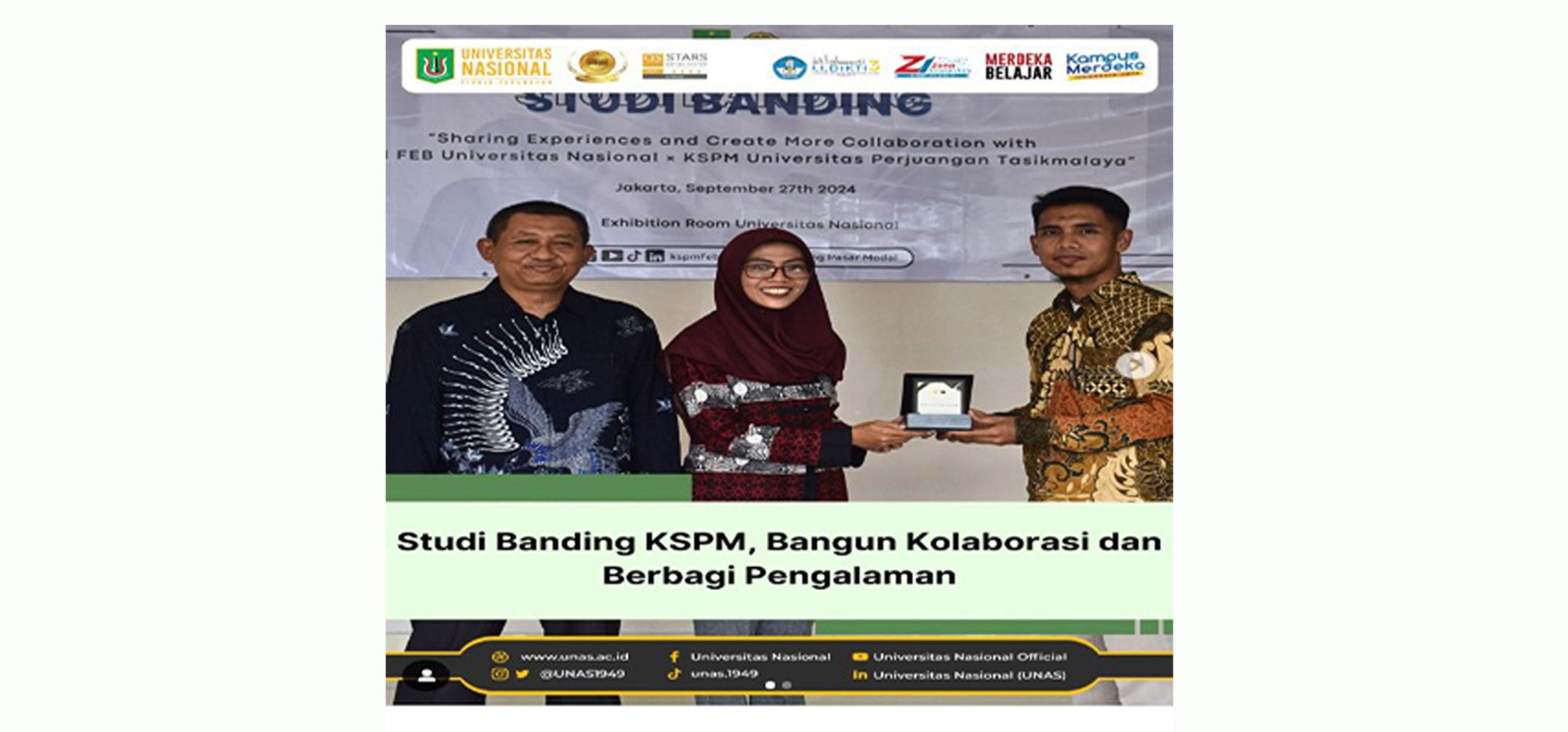 Studi Banding KSPM, Bangun Kolaborasi dan Berbagi Pengalaman