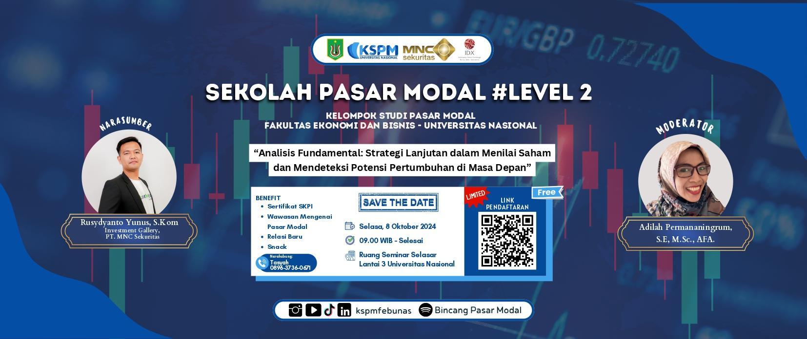 SEKOLAH PASAR MODAL LEVEL 2 (KSPM UNAS)