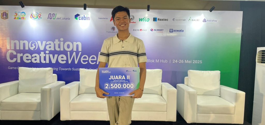 Angkat Isu Lingkungan, Mahasiswa Manajemen FEB UNAS Raih Juara di Innovation & Creative Week 2025 MRT Jakarta