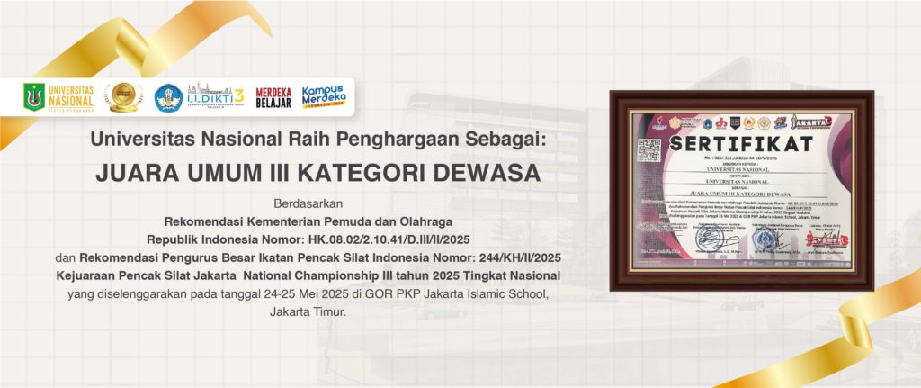 You are currently viewing Universitas Nasional Raih Penghargaan