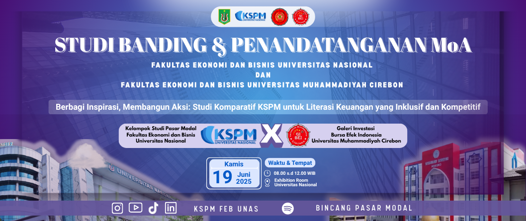 You are currently viewing Studi Banding dan Penandatanganan MoA FEB UNAS dengan FEB Universitas Muhammadiyah Cirebon