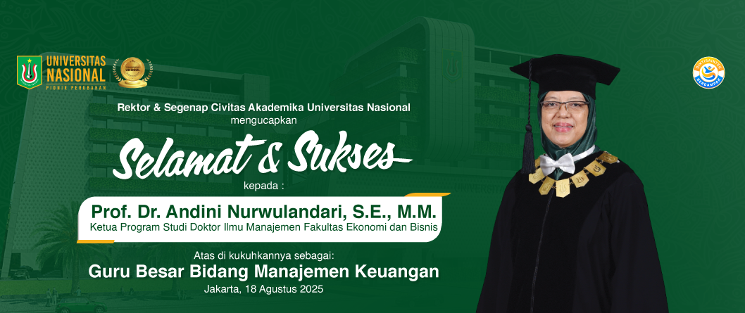 You are currently viewing Selamat & Sukses Kepada Prof. Dr. Andini Nurwulandari, S.E., M.M. Atas Di Kukuhkannya Sebagai Guru Besar Bidang Manajemen Keuangan