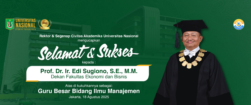 You are currently viewing Selamat & Sukses Kepada Prof. Dr. Ir. Edi Sugiono, S.E., M.M. Atas Di Kukuhkannya Sebagai Guru Besar Bidang Ilmu Manajemen
