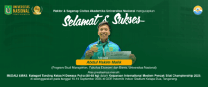 Read more about the article Prestasi Mahasiswa Prodi Manajemen FEB-UNAS Raih Medai Emas Pada Kejuaraan International Moslem Pencak Silat Championship 2025
