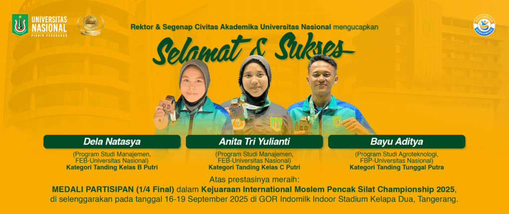 Prestasi Mahasiswa-Mahasiswi Prodi Manajemen & Agroteknologi Pada Kejuaraan International Moslem Pencak Silat Championship 2025