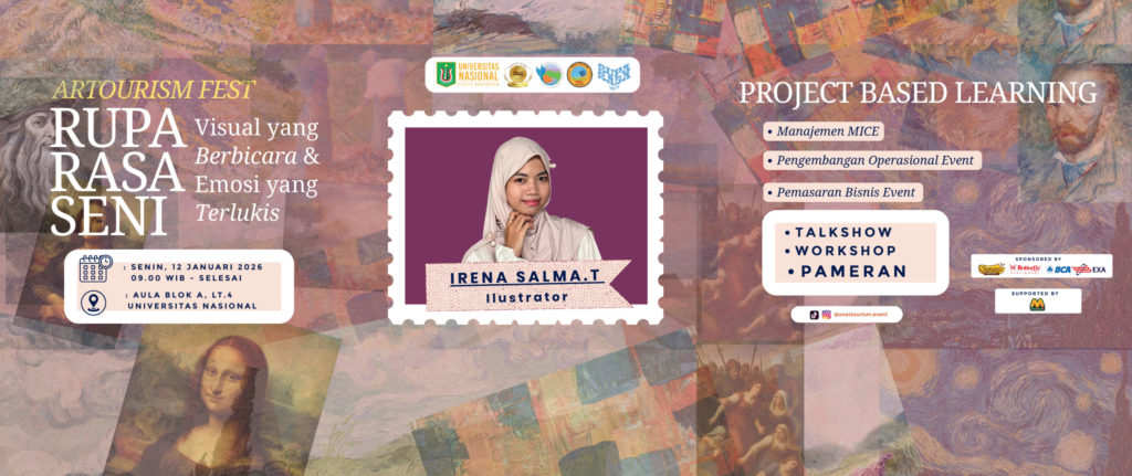 RUPA RASA SENI dengan tema: “Visual yang Berbicara dan Emosi yang Terlukis”