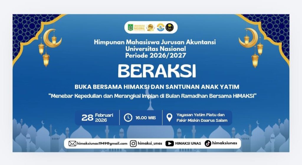 BERAKSI (Buka Bersama HIMAKSI dan Santunan Anak Yatim Piatu)