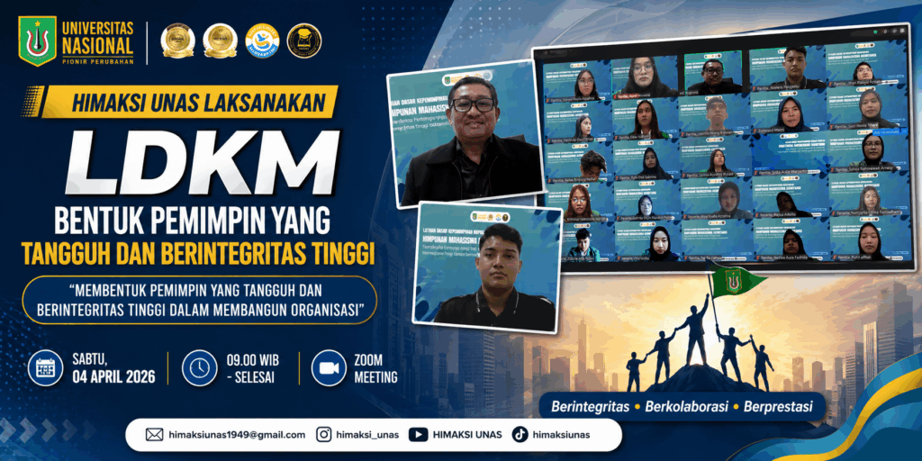 You are currently viewing HIMAKSI UNAS Gelar LDKM, Bentuk Pemimpin Tangguh dan Berintegritas