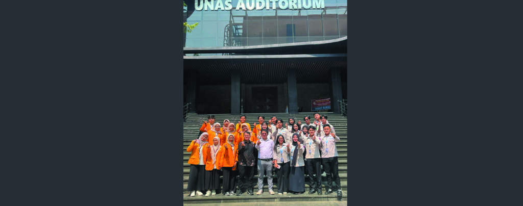 Kelompok Studi Pasar Modal (KSPM) Fakultas Ekonomi dan Bisnis Universitas Nasional menerima kunjungan Studi Banding dan melaksanakan penandatanganan Memorandum of Agreement (MoA) bersama Kelompok Studi Pasar Modal (KSPM) Institut Bisnis dan Informatika Kosgoro 1957 dengan tema : “Synergy for Growth, Innovation for Progress: Towards an Adaptive and Progressive Capital Market Organization”.